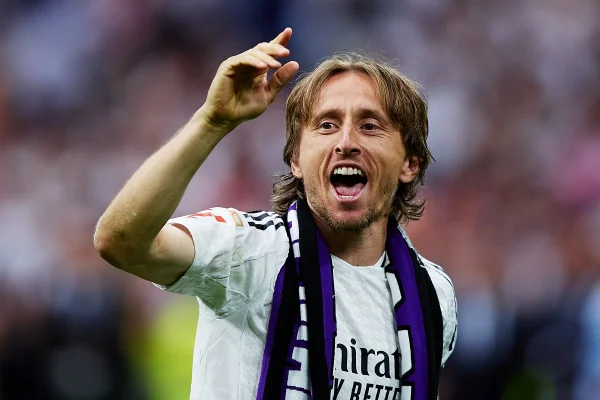 Foto colorida de Luka Modric, do Real Madrid - Metrópoles