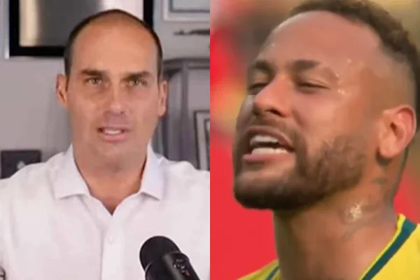 Eduardo Bolsonaro e Neymar