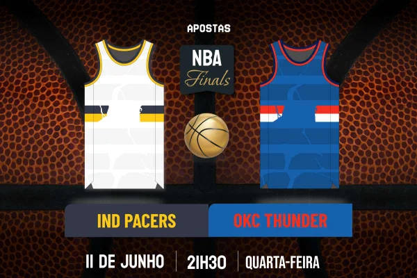 Palpite Indiana Pacers x Oklahoma City Thunder - NBA Finals jogo 3 - APOSTAS
