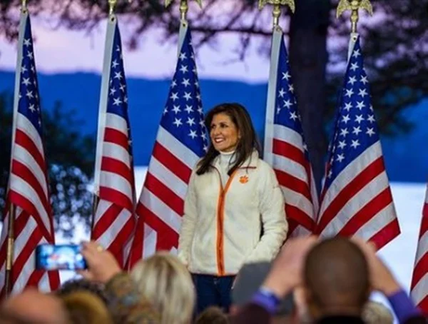 Foto colorida da republicana nikki haley dos estados unidos - Metrópoles
