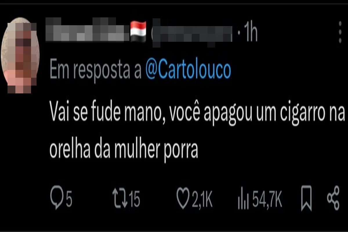 Cartolouco foi detonado por internautas após pronunciamento Cartolouco foi detonado por internautas após pronunciamento