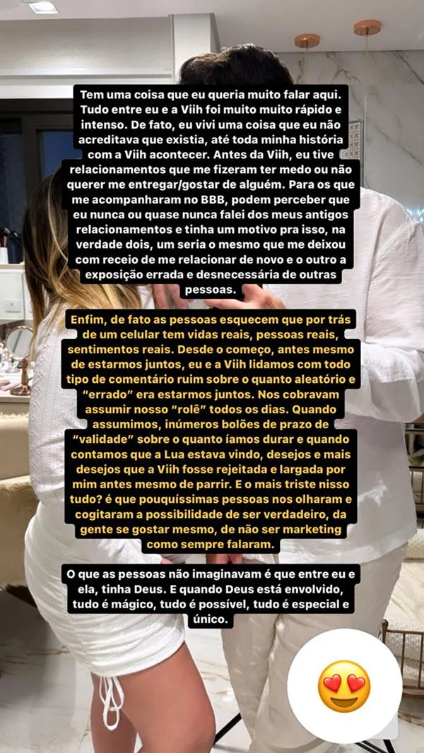 Eliezer se revolta com bolão por término com Viih Tube e solta o verbo Eliezer se revolta com bolão por término com Viih Tube e solta o verbo