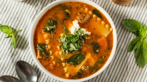 Sopa de lasanha