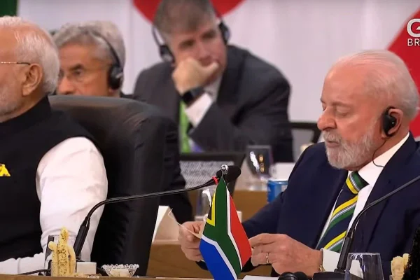 Lula discursa na abertura do G20