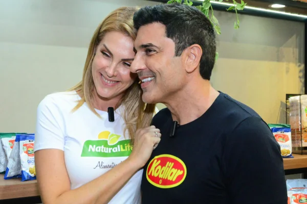 Ana Hickmann e Edu Guedes