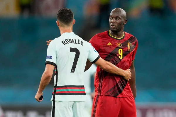 Romelu Lukaku e Cristiano Ronaldo