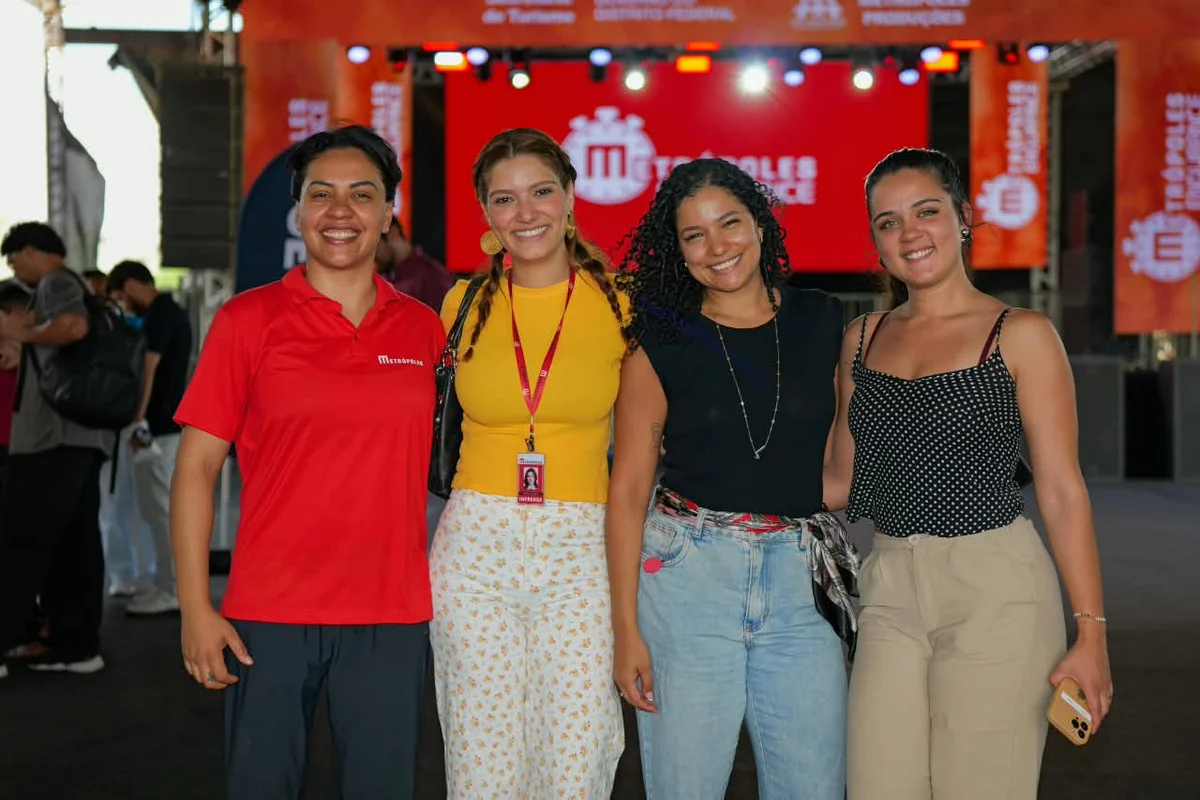 Leydiane de Jesus, Yngrid Duarte, Pâmella Cardoso e Esther Franz Leydiane de Jesus, Yngrid Duarte, Pâmella Cardoso e Esther Franz