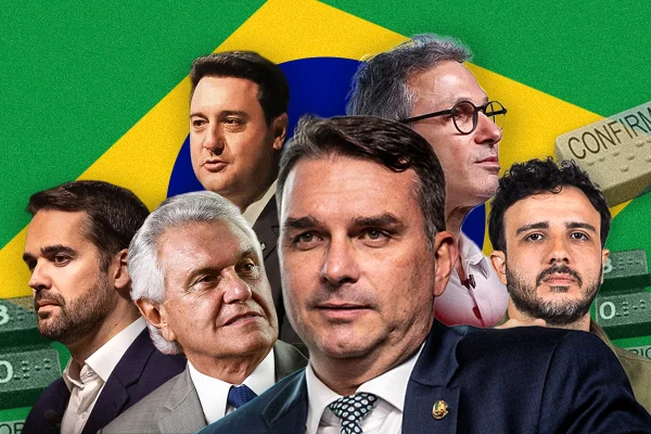 Arte colorida, candidatos da direita brasileira- Metrópoles