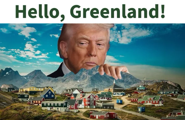 Trump retoma ofensiva à Groenlândia e posta montagem “segurando” ilha