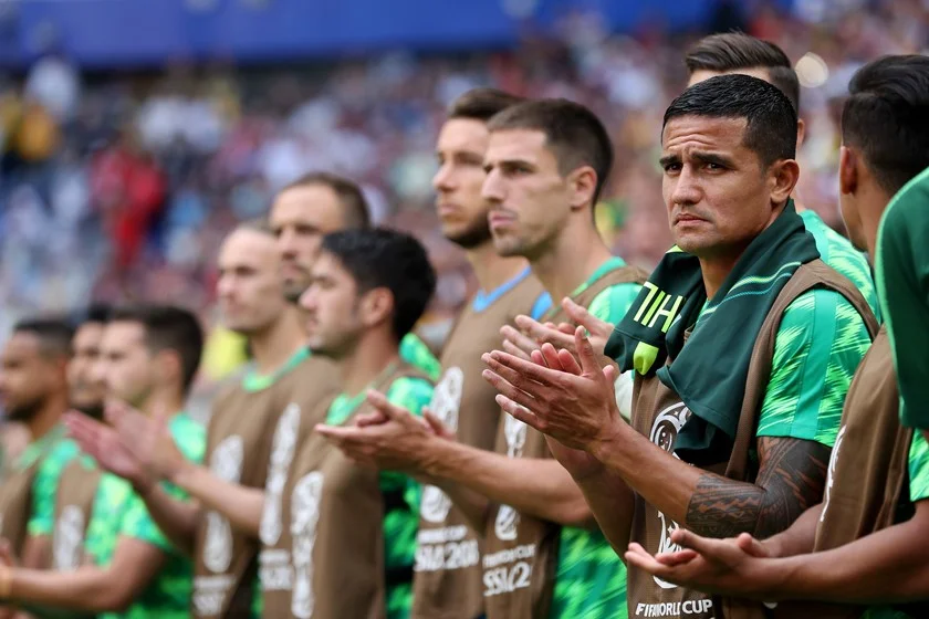 Veterano Tim Cahill começou a partida no banco de reservas Veterano Tim Cahill começou a partida no banco de reservas
