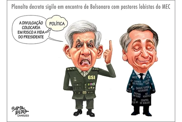 Charge do Amarildo