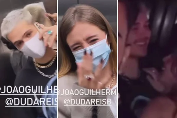 João Guilherme e Duda Reis