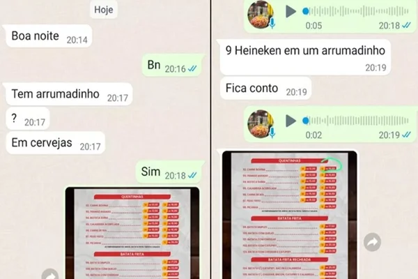 Além de golpe em pizzaria, homem tentou comprar cerveja com Pix falso
