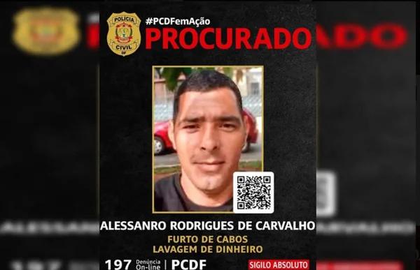 Homem procurado pela Justiça