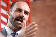 O deputado Eduardo Bolsonaro