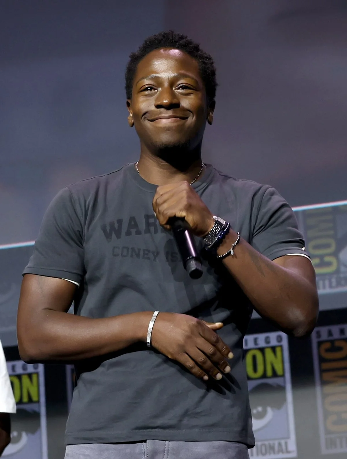 David interpretará o filho do rei T'Challa, personagem de Chadwick Boseman David interpretará o filho do rei T'Challa, personagem de Chadwick Boseman
