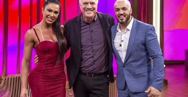 Gshow erra e anuncia entrevista com casal Belo e Viviane Araújo