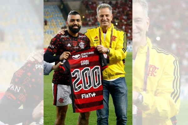 Antes de assumir a 10, Gabigol levou “puxão de orelha” de Landim