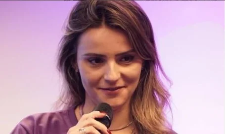 A coordenadora do MBL Amanda Vettorazzo