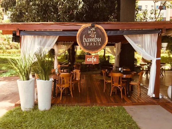 Ambiente do Bambu Café