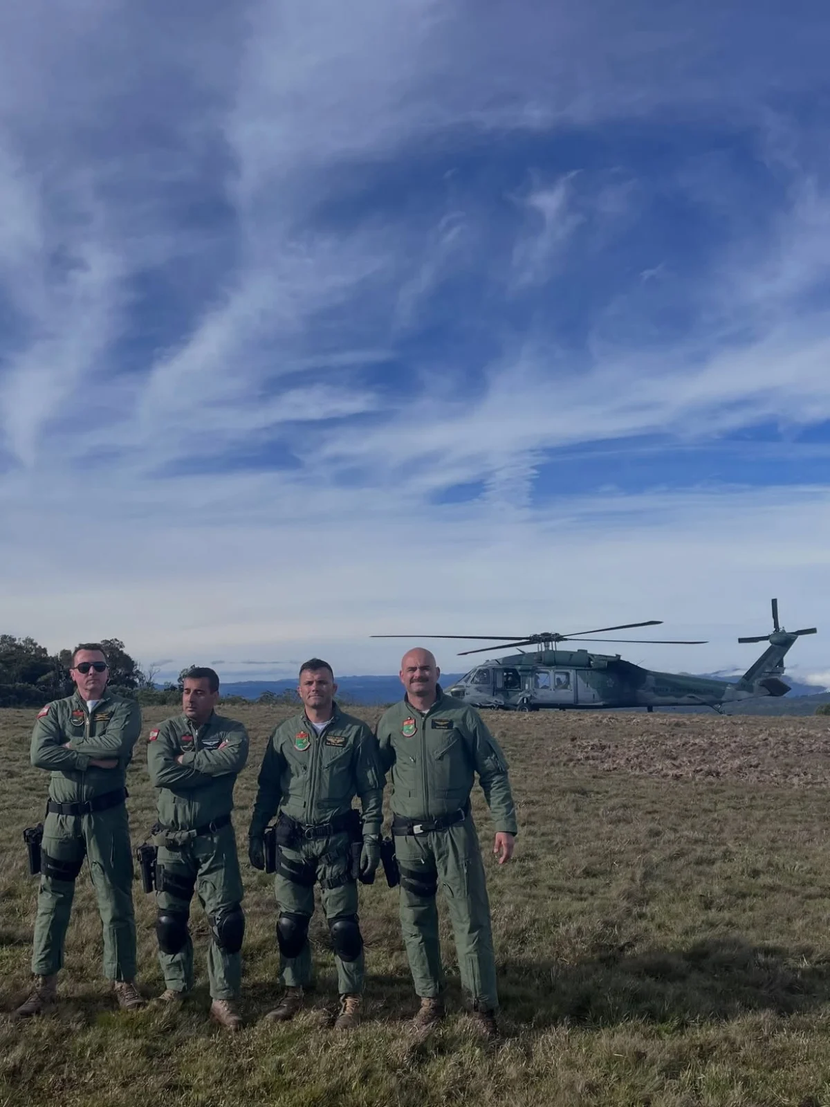 Imagens registram operação de resgate em Santa Catarina Imagens registram operação de resgate em Santa Catarina
