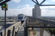 Monotrilho da Linha 15-Prata, na zona leste de São Paulo