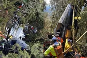 Caso Rick: empresa inicia estudos para retirar helicóptero que caiu em SC - imagem 3 Caso Rick: empresa inicia estudos para retirar helicóptero que caiu em SC - imagem 3