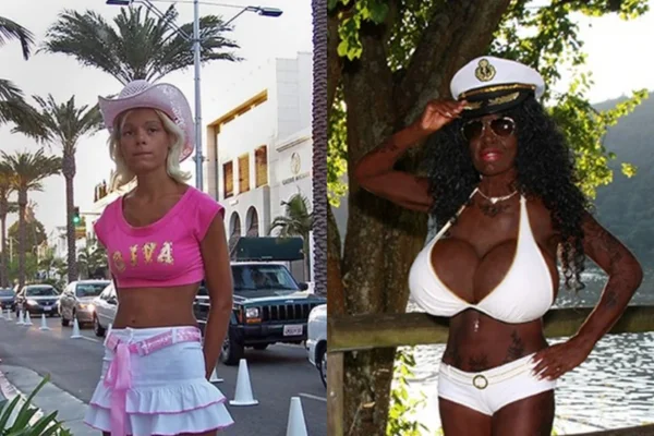Martina big modelo transracial, mulher branca que afirma ter se tornado negra