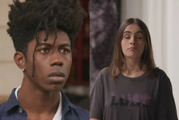Foto colorida de cena da novela Elas por Elas - Metrópoles