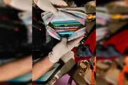 Estojo com lápis para colorir Estojo com lápis para colorir
