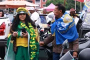 A concentração da “Motociata da Liberdade” reúne apoiadores da governadora do Distrito Federal e candidata à reeleição, Celina Leão (PP), na manhã deste sábado (3), na Granja do Torto.
Local: Granja do Torto, Brasília (DF) A concentração da “Motociata da Liberdade” reúne apoiadores da governadora do Distrito Federal e candidata à reeleição, Celina Leão (PP), na manhã deste sábado (3), na Granja do Torto.
Local: Granja do Torto, Brasília (DF)