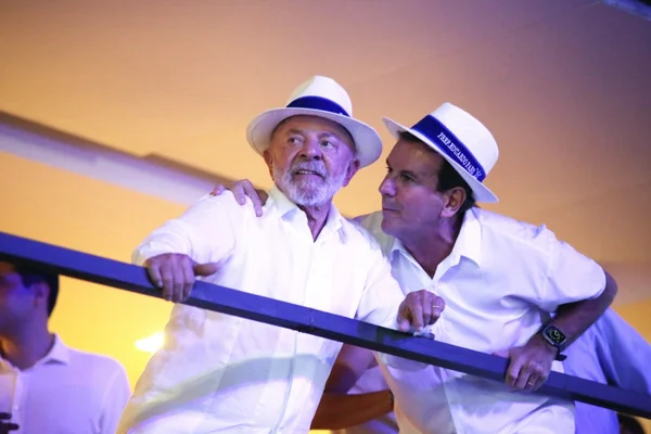 Lula e Eduardo Paes