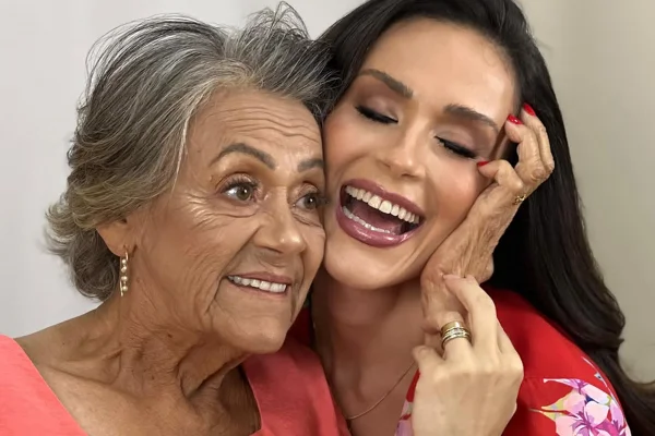 "Saudade maltratando", desabafa Nadja Haddad sobre perda da mãe - Metrópoles