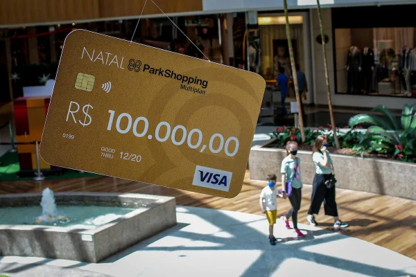 Natal no ParkShopping tem sorteio de mais de R$ 1 milhão em vales-compras