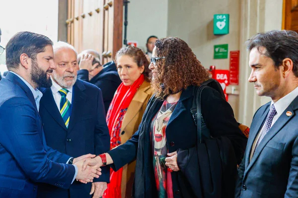 Lula em Santiago
