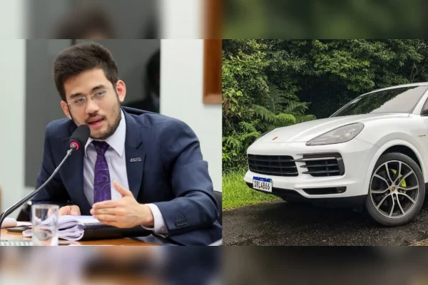Kim Kataguiri quer convocar à CPMI do INSS mulher de servidor que comprou Porsche