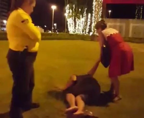 Embriagada, mulher se joga na pista ao ser flagrada pelo Detran