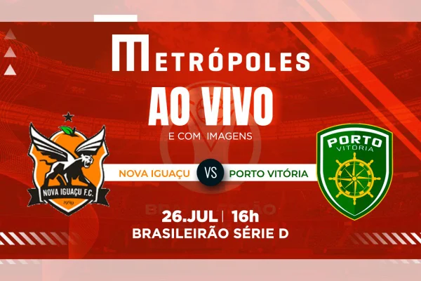 Série D: assista ao vivo e com imagens Nova Iguaçu-RJ e Porto Vitória-ES
