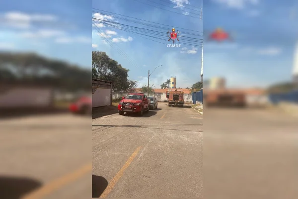 Crianças deixam creche no DF às pressas após incêndio em vegetação - destaque galeria Crianças deixam creche no DF às pressas após incêndio em vegetação - destaque galeria