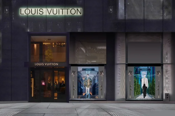 Louis Vuitton espalha vitrines futuristas em várias cidades pelo mundo