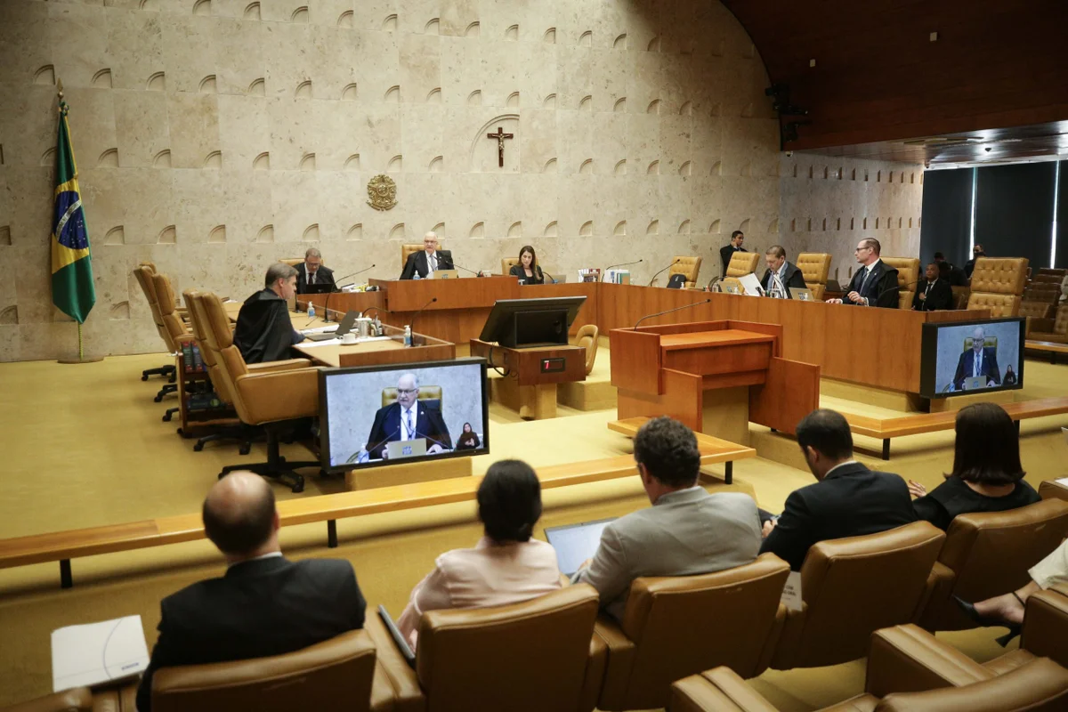 Ministros do Supremo Tribunal Federal STF realizam a 16ª sessão ordinária de julgamentos - Metropoles 13