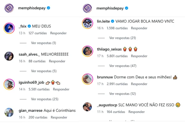 Memphis Depay é alvo de críticas nas redes após eliminação na Libertadores - destaque galeria Memphis Depay é alvo de críticas nas redes após eliminação na Libertadores - destaque galeria