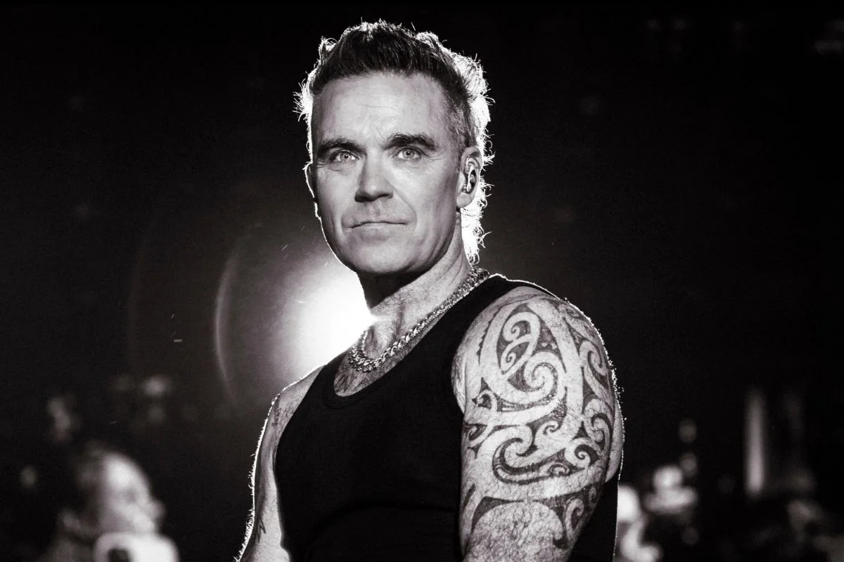 Robbie Williams se apresentou na cerimônia de encerramento da Copa do Mundo de 2026 Robbie Williams se apresentou na cerimônia de encerramento da Copa do Mundo de 2026