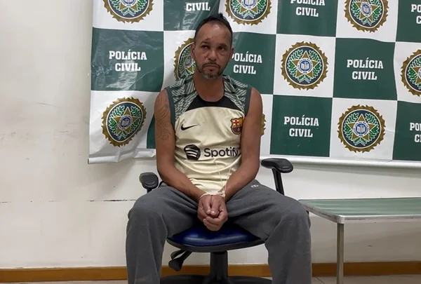 Foto colorida do pedreiro Edilson acusado de matar a menina Sophia no Rio de Janeiro - Metrópoles