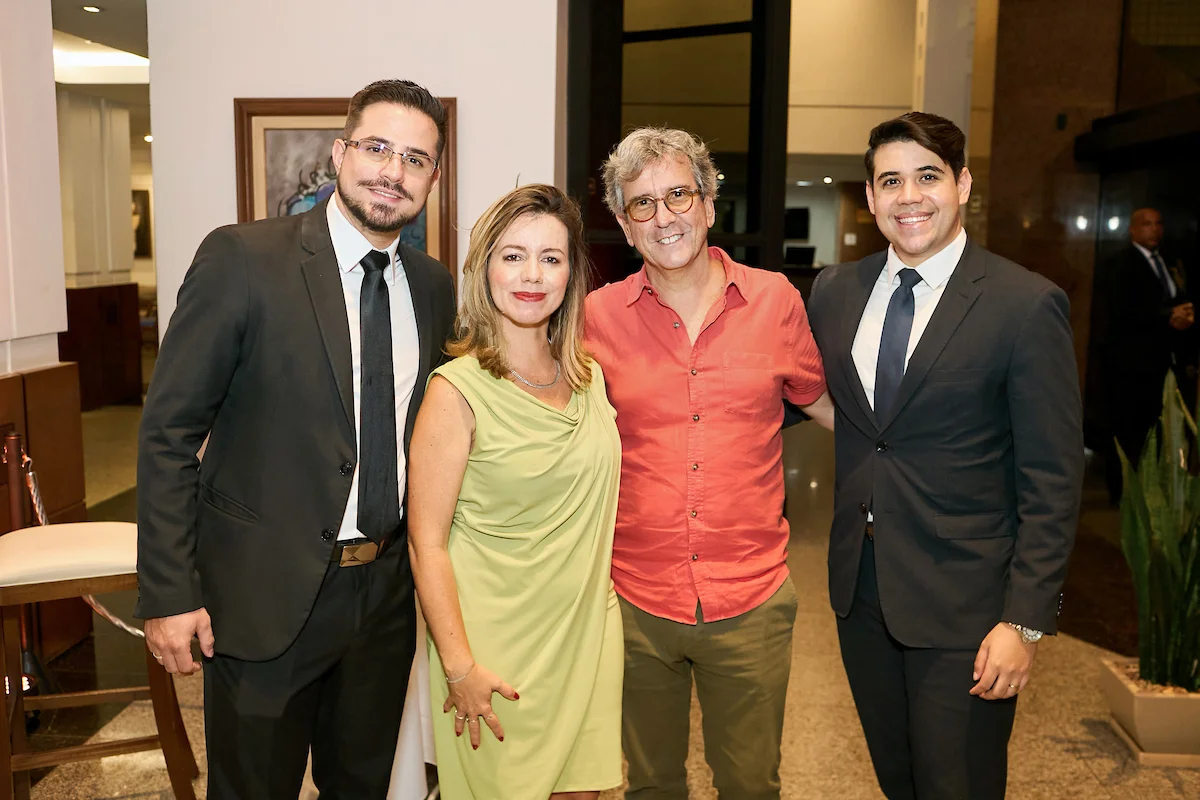 Rafael Oliveira, Núbia Bezerra, Fred Cunha e John Reis Rafael Oliveira, Núbia Bezerra, Fred Cunha e John Reis