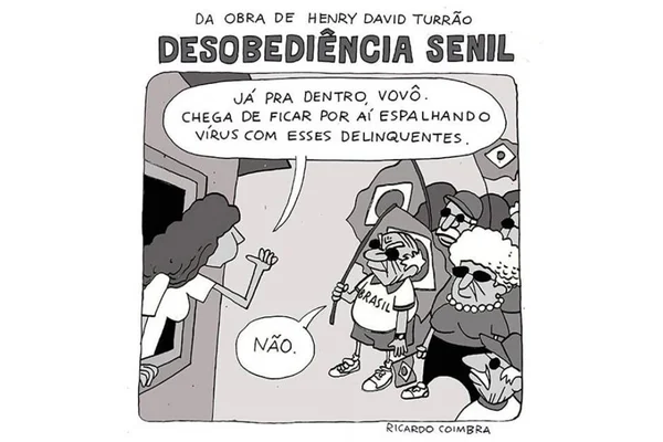 Charge de Ricardo Coimbra
