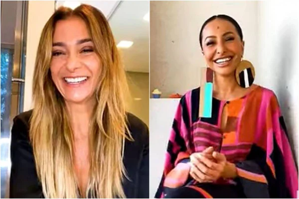 Mônica Martelli e Sabrina Sato