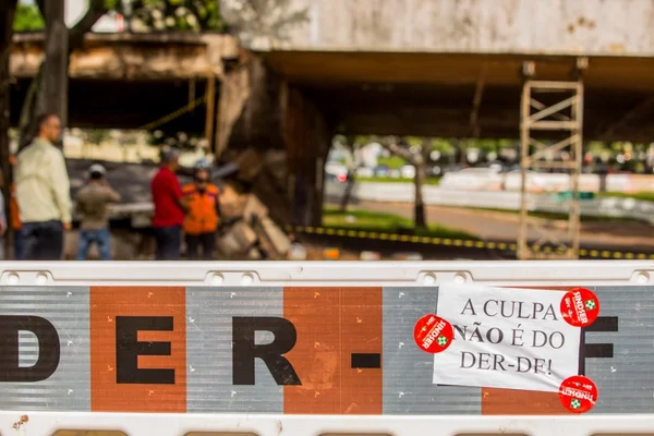 Engenheiros acusam DER de omitir informações ao TCDF sobre viaduto