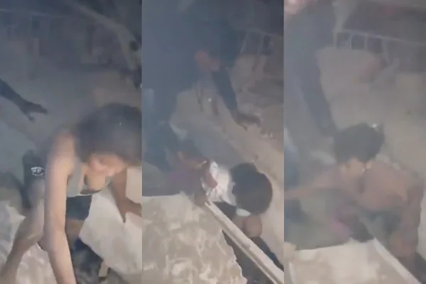 Terremotos: civis resgatam 3 irmãos com vida de escombros na Venezuela