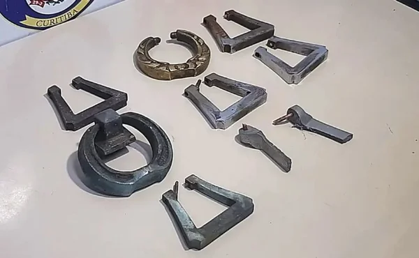 Homem é preso furtando peças de bronze em cemitério de Curitiba